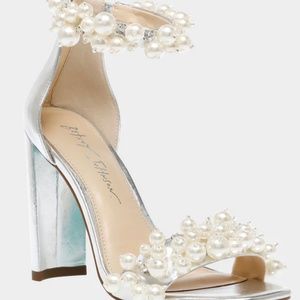 Blue by Betsey Johnson Pearl Faye Heels